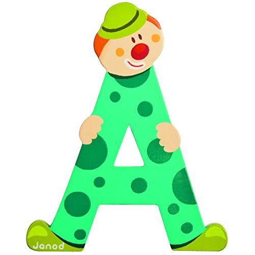 A Clown Alphabet Individual Letter - Tub Time Smile