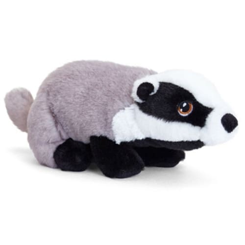 25cm Keeleco Badger - Gentle Cuddle Toy