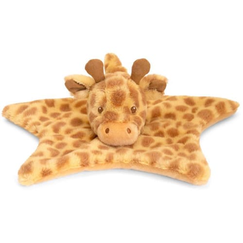 32cm Keeleco Huggy Giraffe Blanket - Cozy Plush Pick