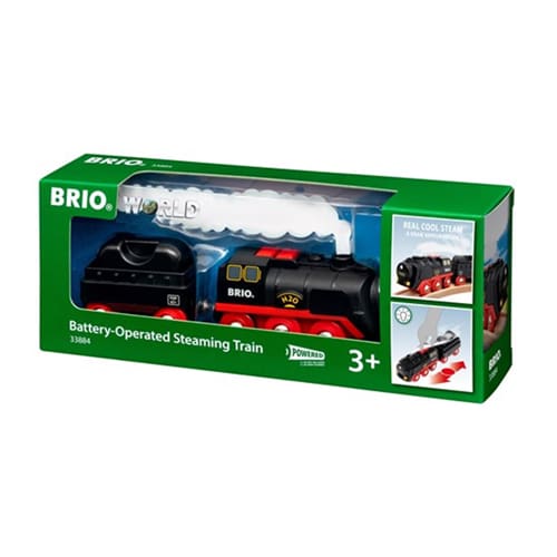 Battery-Operated Steaming Train - Bath Time Fun