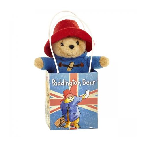Classic Paddington Bear in Union Jack Bag - Little Comfort Friend