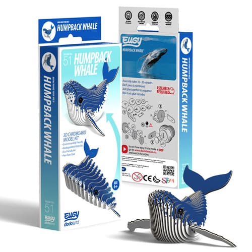 EUGY Humpback Whale - Bath Toy Pick