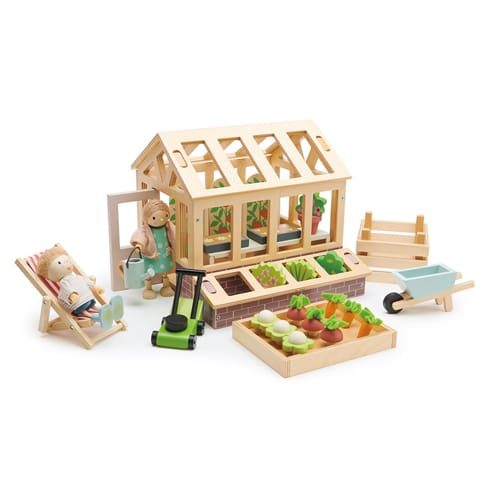 Greenhouse and Garden Set - Colour and Create