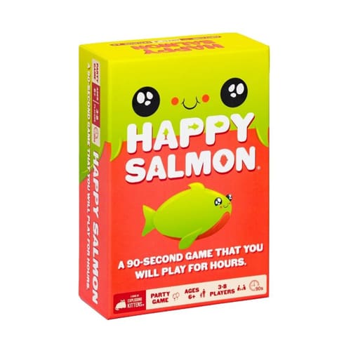 Happy Salmon – Exploding Kittens Edition - Pocket Game Fun