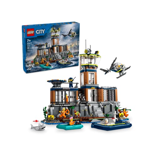 LEGO City Police 60419 Police Prison Island - Build and Create