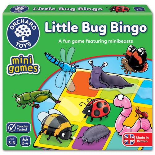 Little Bug Bingo – Mini Game - Bath Toy Pick