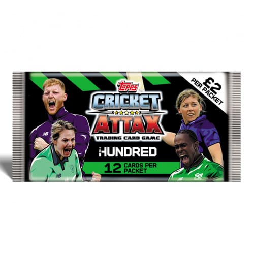 Match Attax: Cricket Attax 2022 The Hundred Card – Booster Pack - Match Day Cards