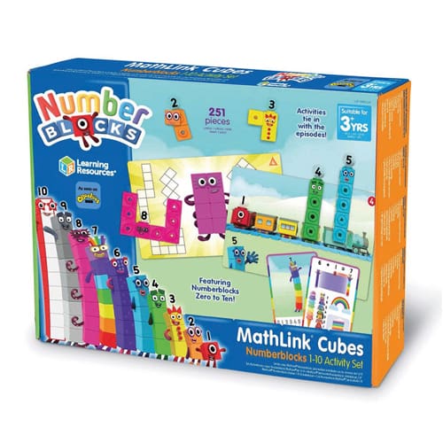 Cubes 1-10 Activity Set - Build and Create