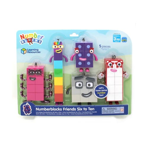 Numberblocks Friends Six to Ten - Hands On Craft