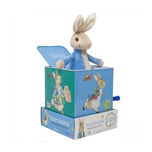 Peter Rabbit Jack in The Box Toy - Travel Puzzle Pick