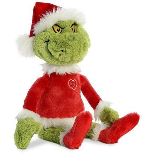 Santa Grinch 19″ Plush - Bedtime Hug Pal