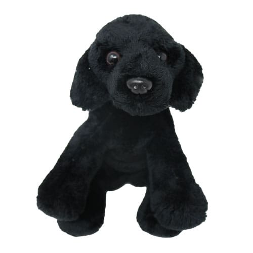 Sitting Black Labrador - Bedtime Hug Pal