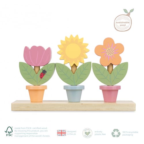 Stacking Flower Pots (FSC) - Clever Mind Game