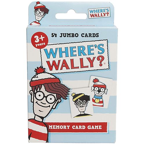 Where’s Wally? Memory Card Game - Binder Ready Fun