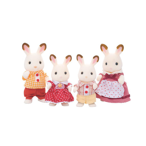 Sylvanian Families Chocolate Rabbit Family - Bedtime Hug Pal