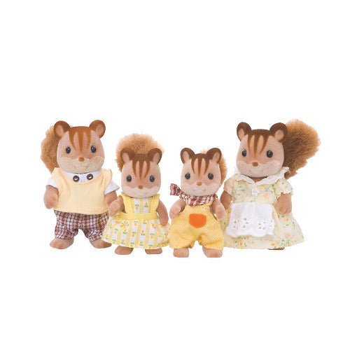 Sylvanian Families Walnut Squirrel Family - Little Story Friend