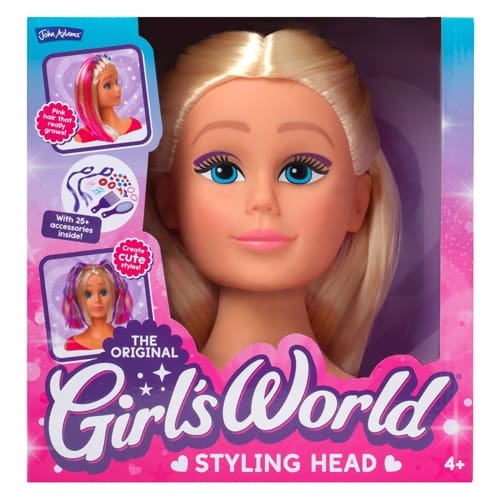 Girl’s World Styling Head - Weekend Craft Pick