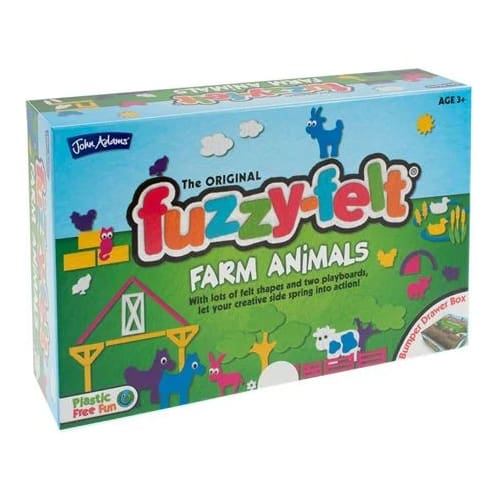 Fuzzy-Felt Farm Animals - Read and Play
