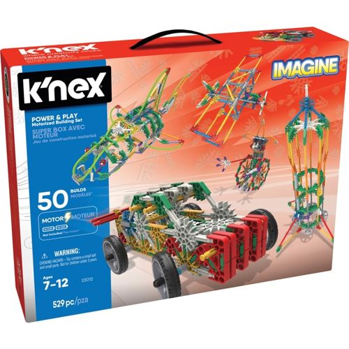 K’nex Power & Play 50 Model Motorised Building Set - Creative Block Fun