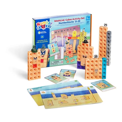 Cubes 21-30 Activity Set - Simple Craft Joy