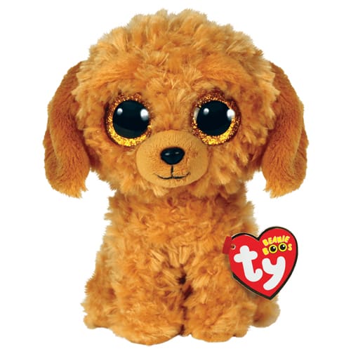 TY Noodles Dog – Beanie Boo - Soft Shelf Pick