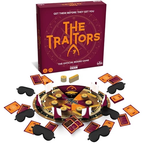 The Traitors (UK) The Official Board Game - Screen Free Play